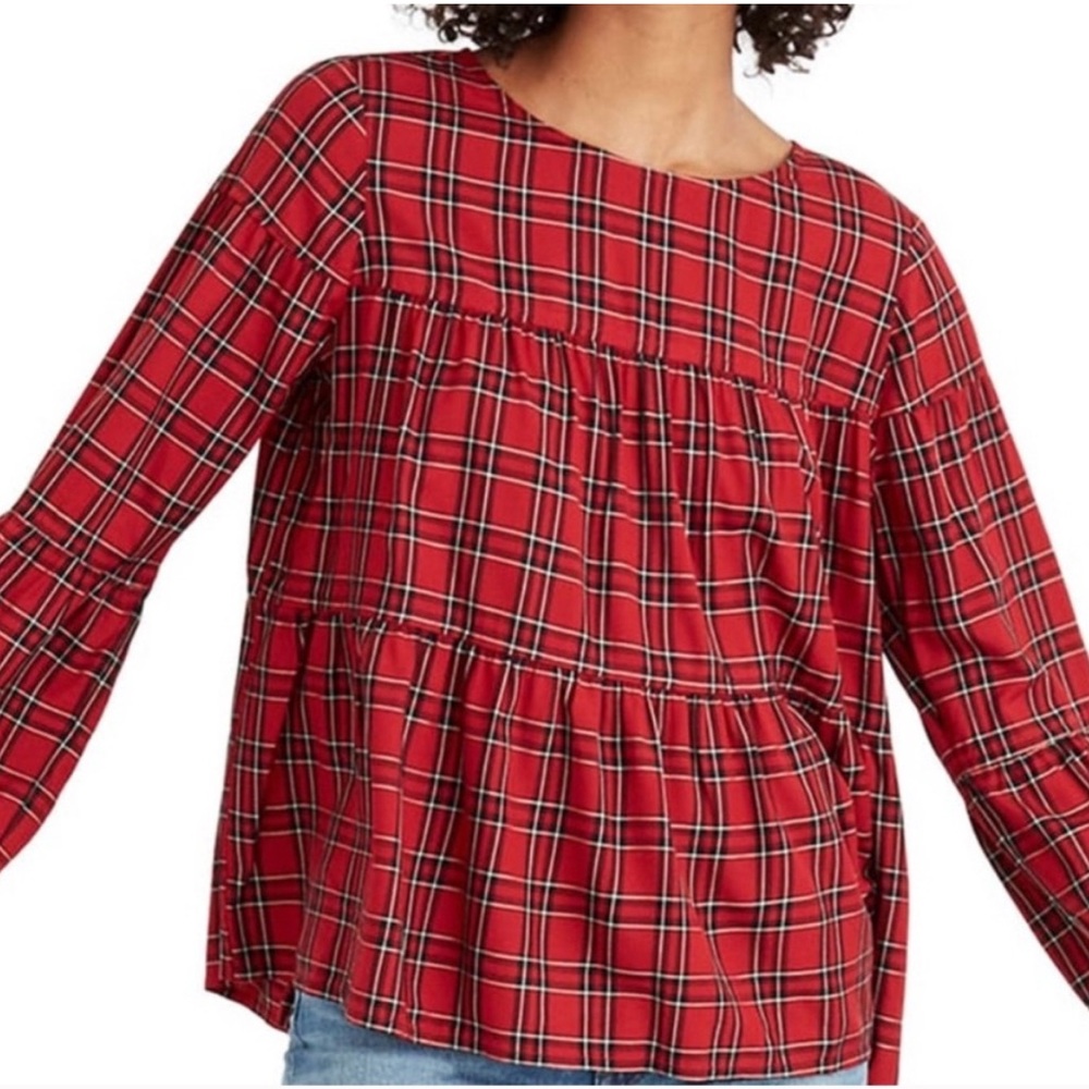Madewell Button-back Swing top; women’s small EUC